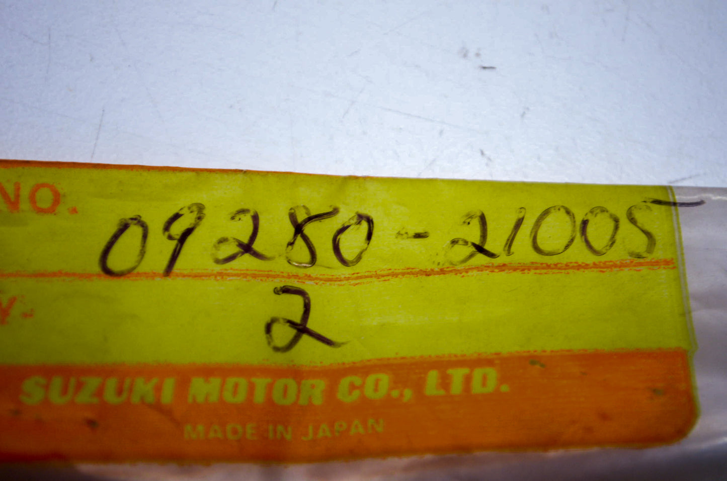 OEM Suzuki 09280-21005 Cylinder O-ring QTY 2 NOS