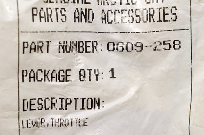 OEM Arctic Cat 0609-258 34mm Throttle Lever NOS