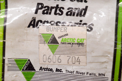 OEM Arctic Cat 0606-704 Pod Bumper NOS