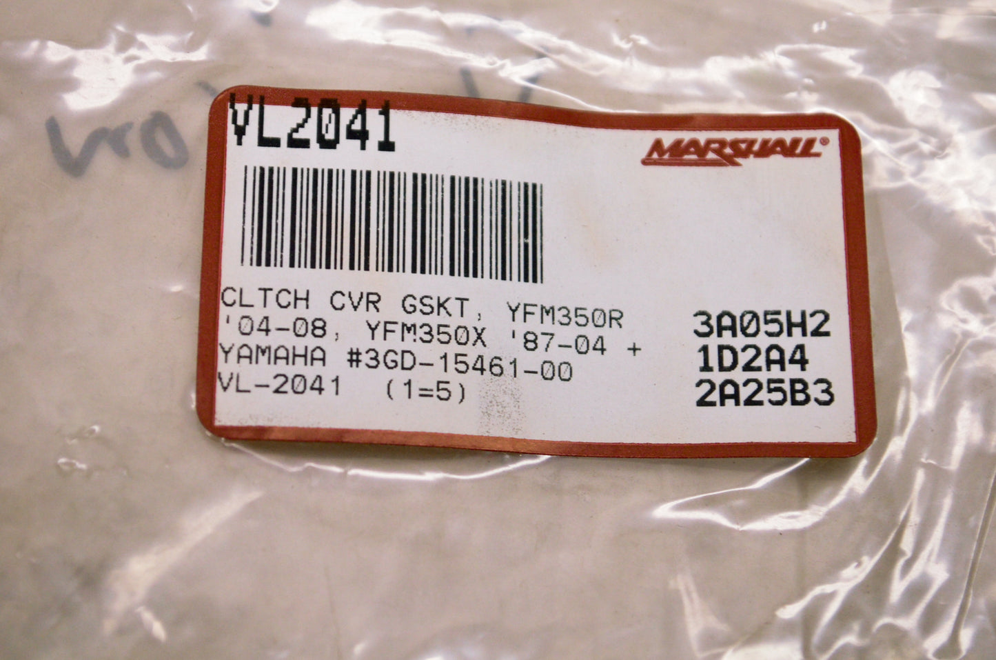 Marshall VL2041, 3GD-15461-00 Clutch Cover Gasket NOS