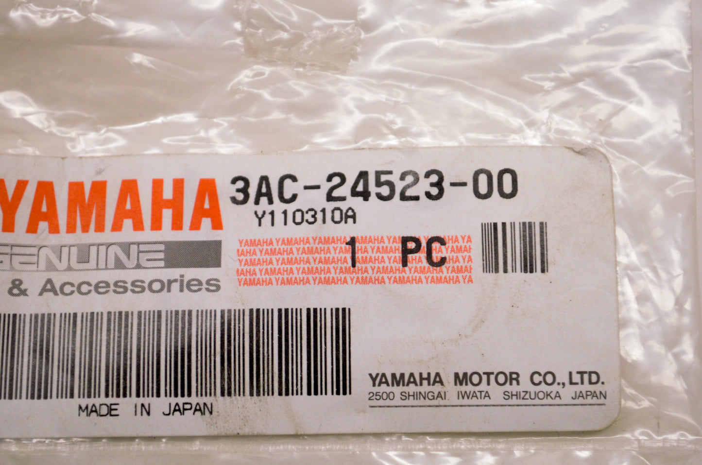 OEM Yamaha 3AC-24523-00 Petcock Gasket NOS