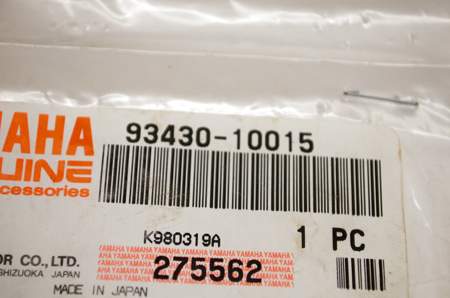 OEM Yamaha 93430-10015-00 Circlip NOS