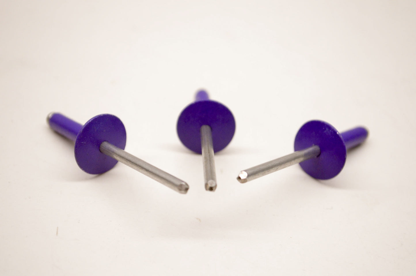 Tigershark 0623-655 Purple Rivets Qty 3 NOS