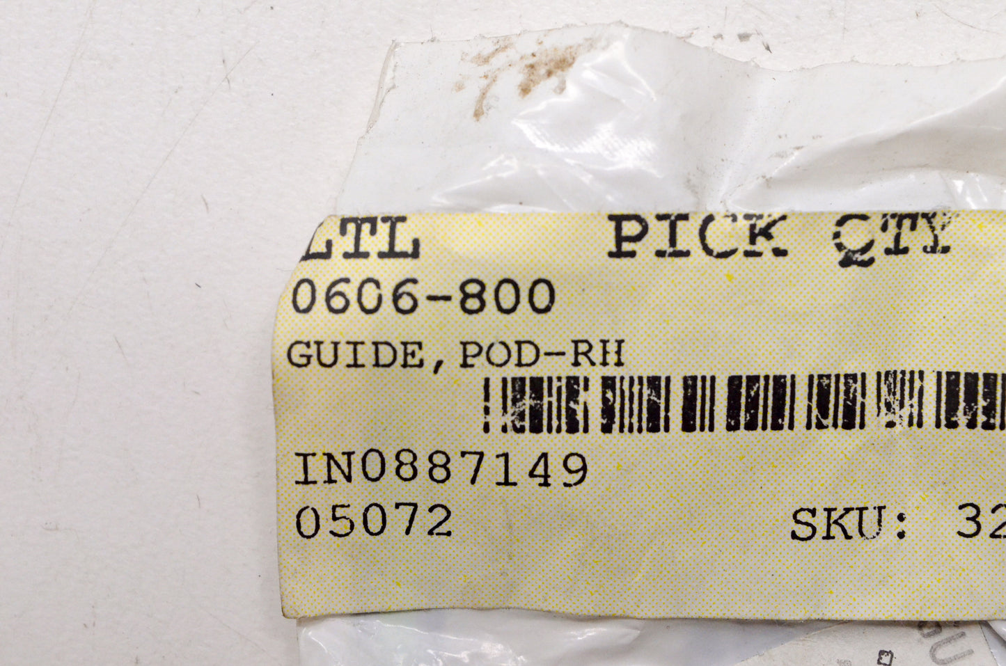 OEM Arctic Cat 0606-800 Right Hand Pod Guide NOS