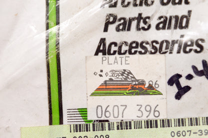 OEM Arctic Cat 0607-396 Reinforcement Side Plate NOS