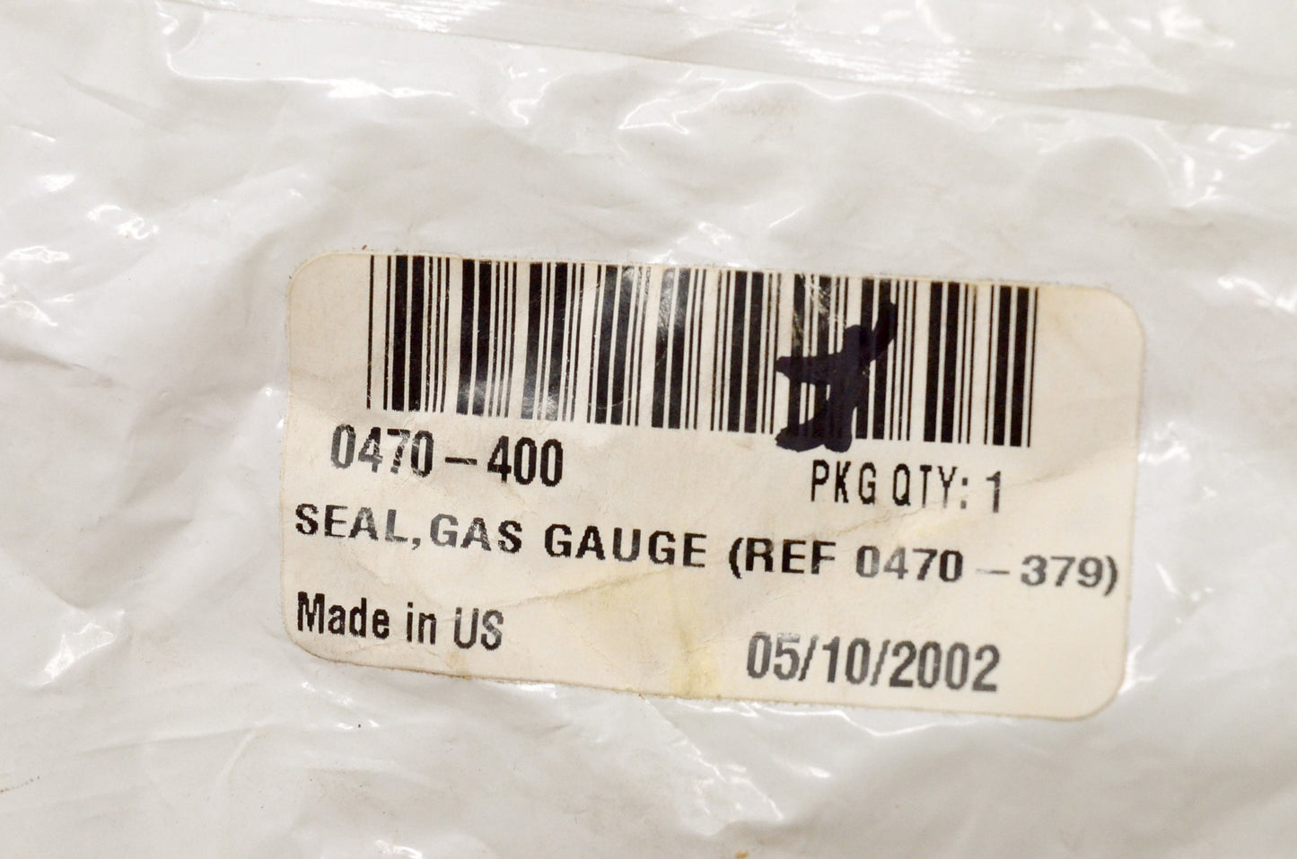 OEM Arctic Cat 0470-400 Gas Gauge Grommet Seal NOS