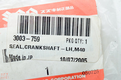 OEM Arctic Cat 3003-759 M40 Left Hand Crankshaft Oil Seal NOS