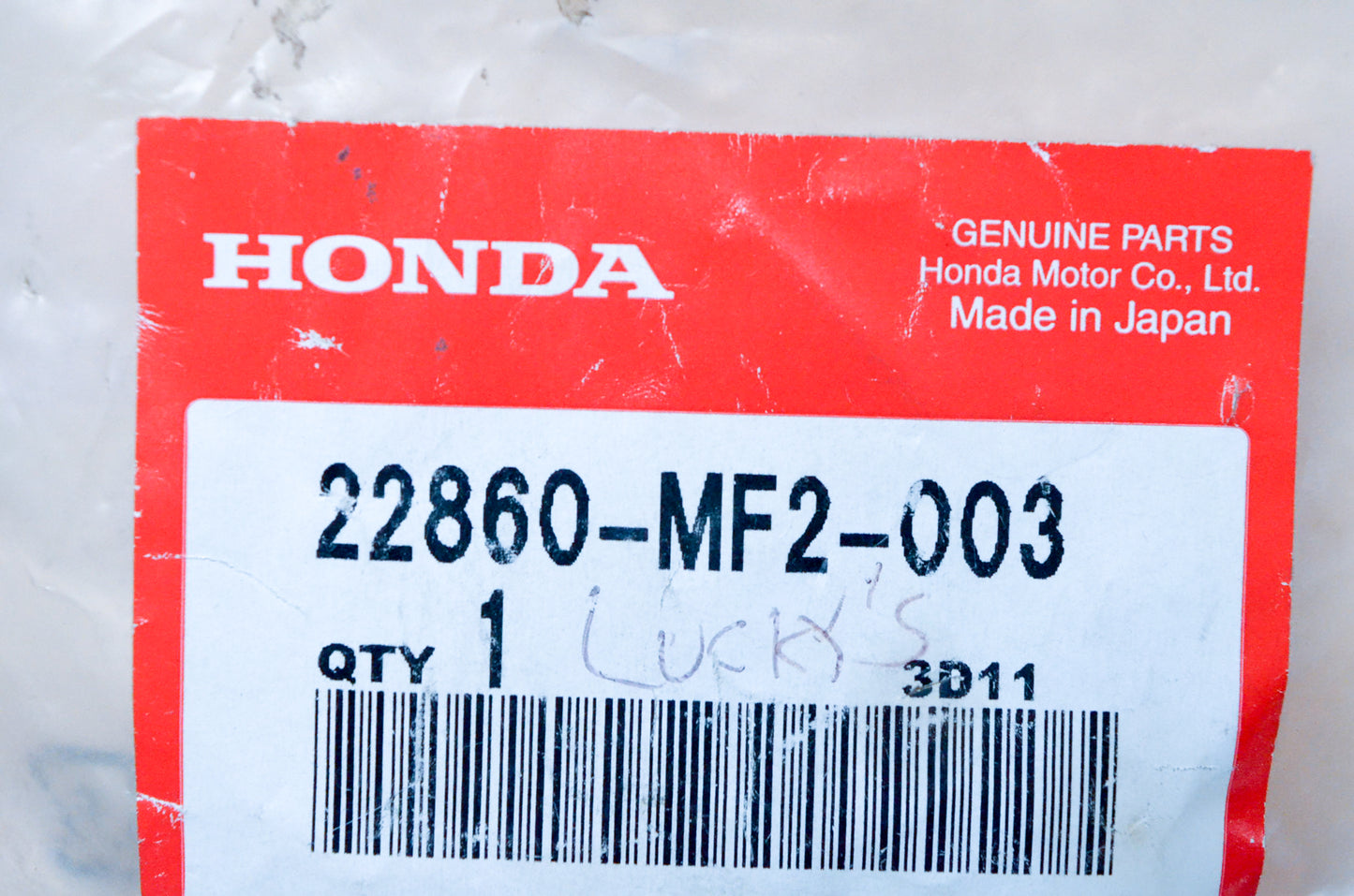 OEM Honda 22860-MF2-003 Clutch Slave Piston Cylinder Assembly NOS