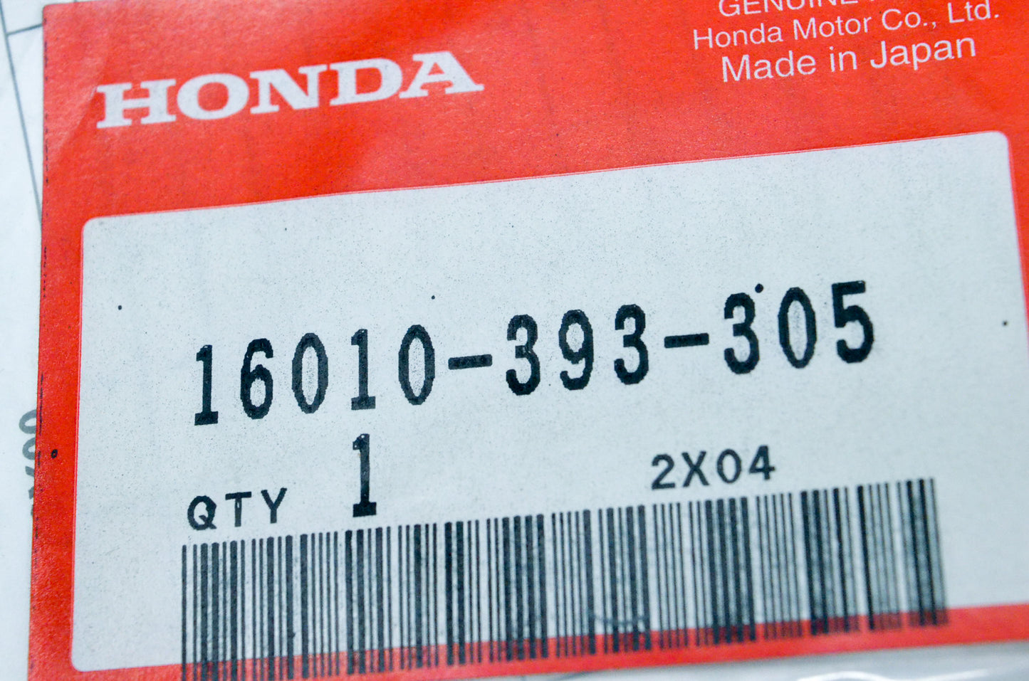 OEM Honda 16010-393-305 Carburetor Gasket Kit NOS
