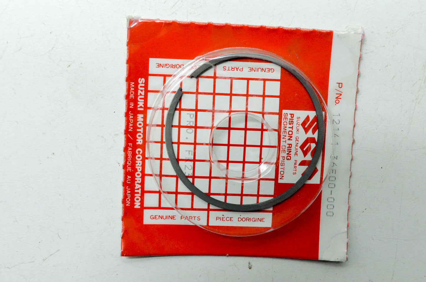 OEM Suzuki 12141-36E00-000 Piston Ring NOS