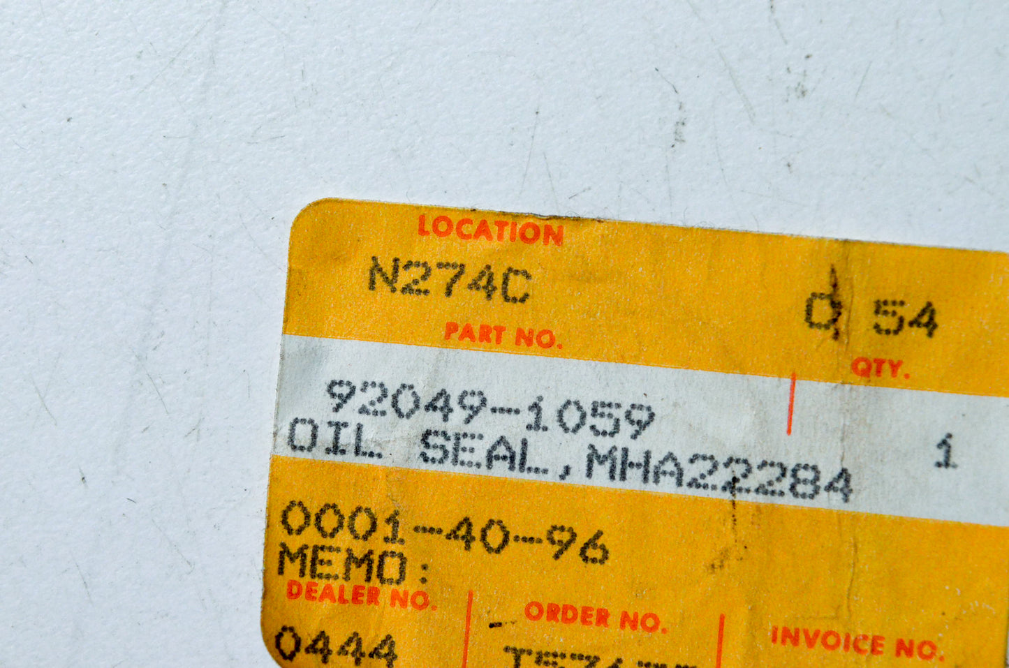 OEM Kawasaki 92049-1059 Oil Seal NOS