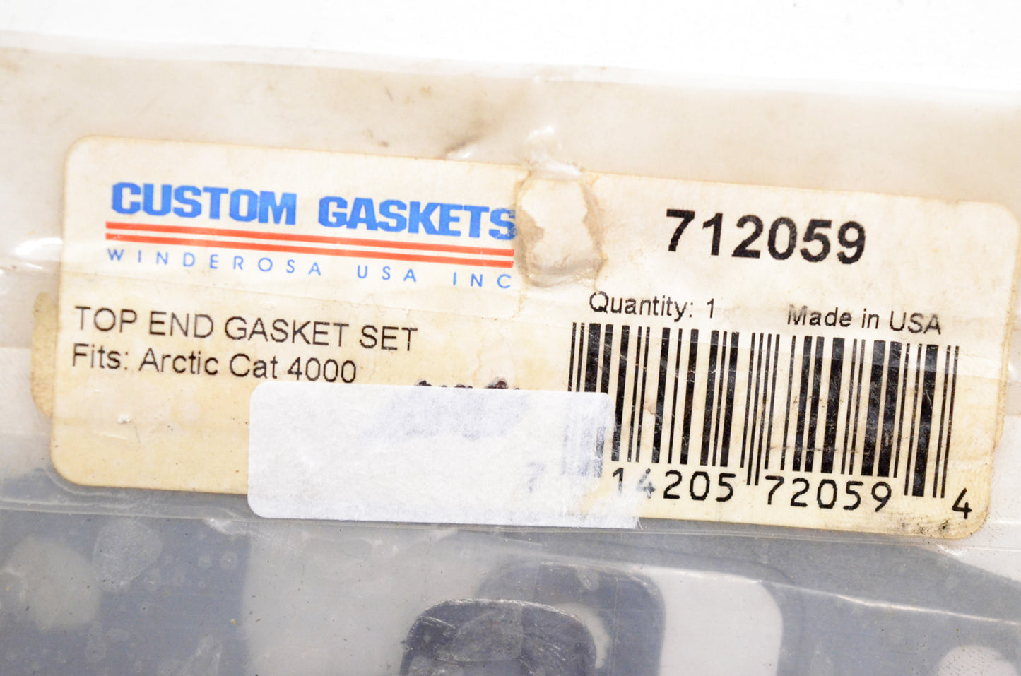 Custom Gaskets 712059 Top End Gasket Kit NOS