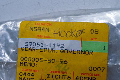 OEM Kawasaki 59051-1192 Governor Spur Gear NOS