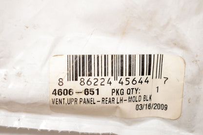 Arctic Cat 4606-651 Rear Upper Left Panel Vent NOS