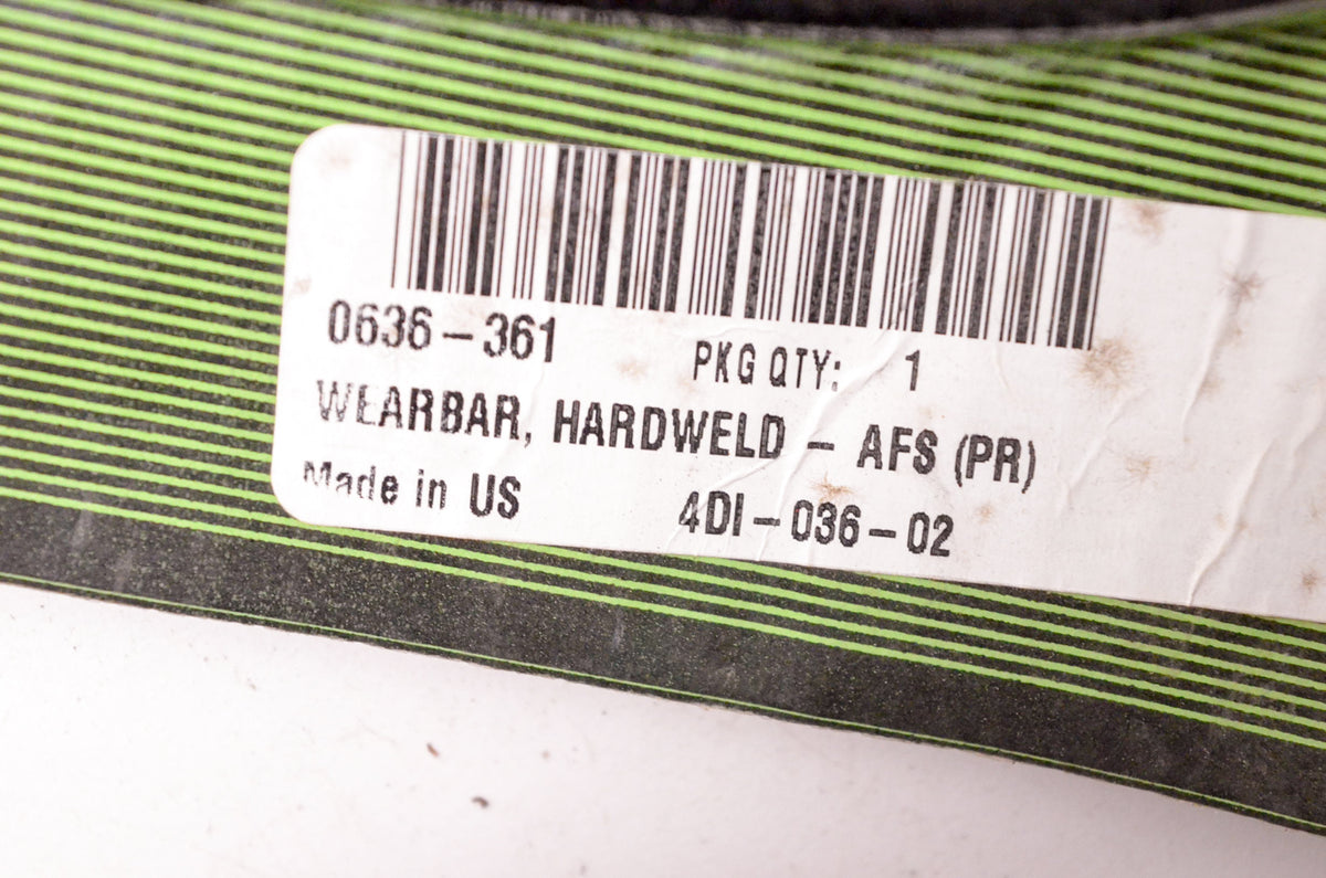 Arctic Cat 0636-361 Hardweld Wearbar Kit NOS