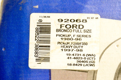 Auto Ventshade Company 92068 Ventvisor Deflector Ford NOS