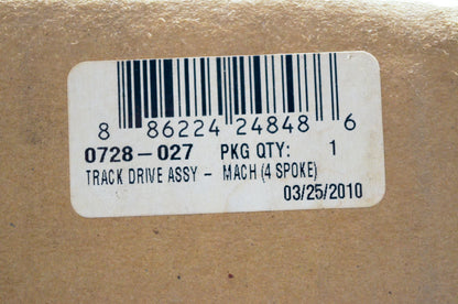 Arctic Cat 0728-027 4 Spoke Machine Track Drive Assembly NOS