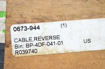 TigerShark 0673-944 Reverse Cable NOS