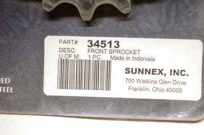 SunStar 34513 13T Front Sprocket NOS