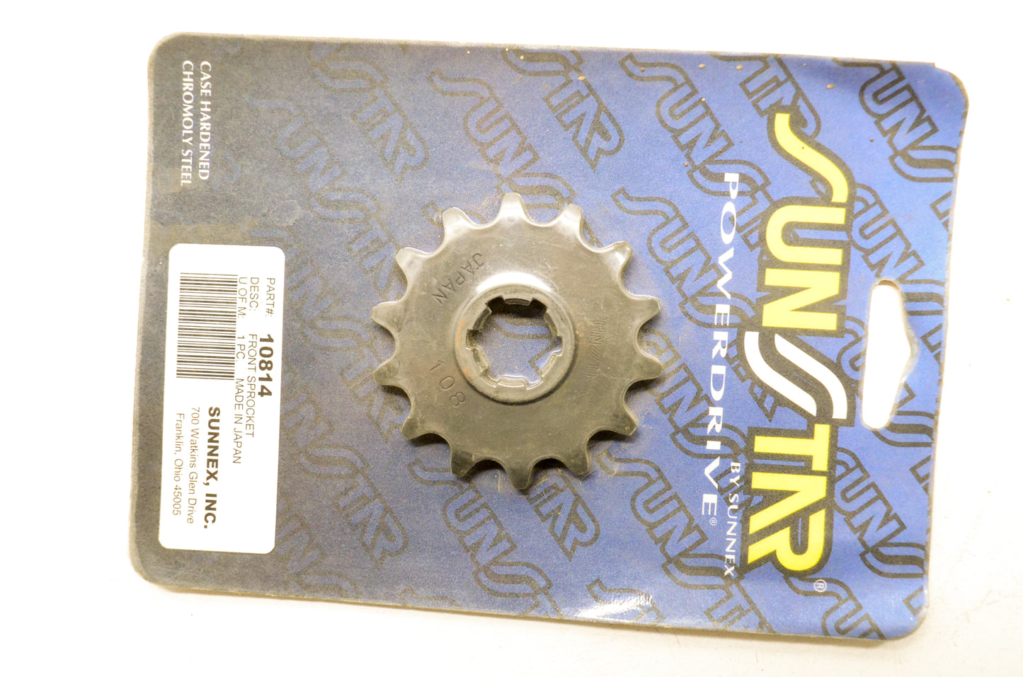 SunStar 10814 14T Front Sprocket NOS