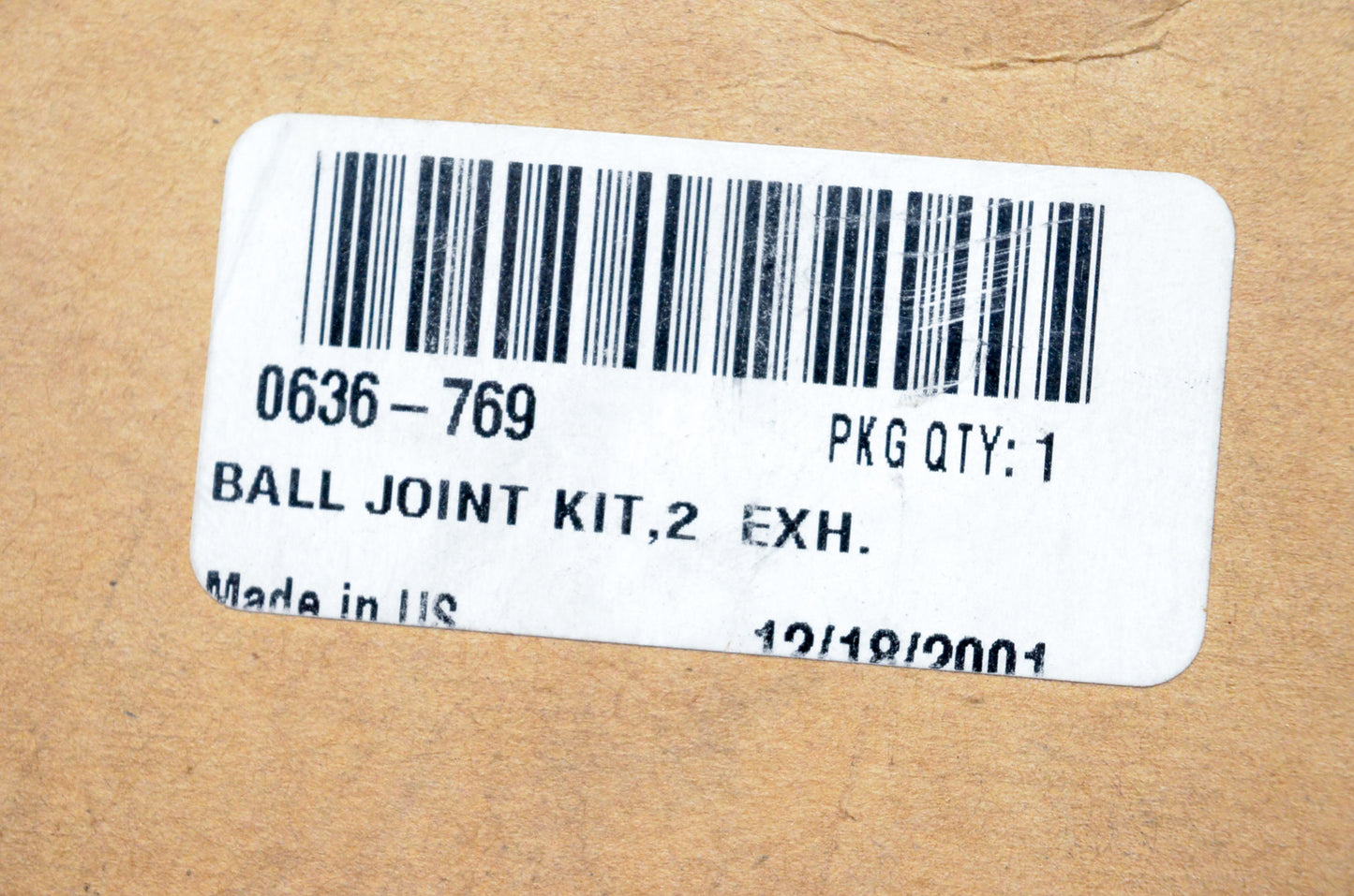 Arctic Cat 0636-769 Ball Joint Kit 2 NOS