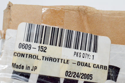 OEM Arctic Cat 0609-152 Dual Carb Throttle Control NOS