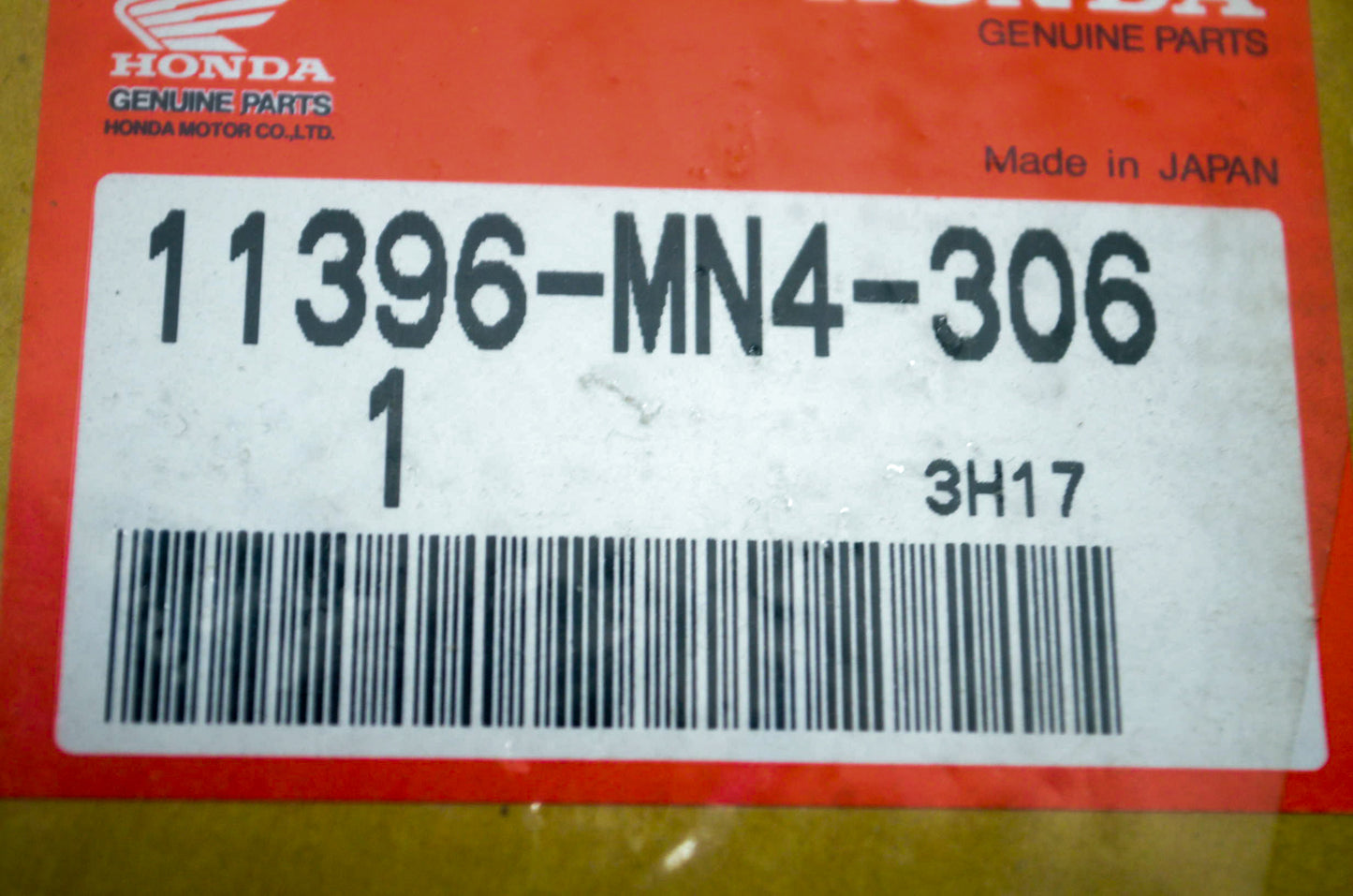 OEM Honda 11396-MN4-306 Crankcase Cover Gasket NOS