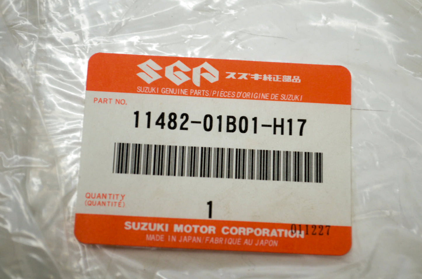 OEM Suzuki 11482-01B01-H17 Clutch Cover Gasket NOS