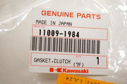 OEM Kawasaki 11009-1984 Clutch Cover Gasket NOS