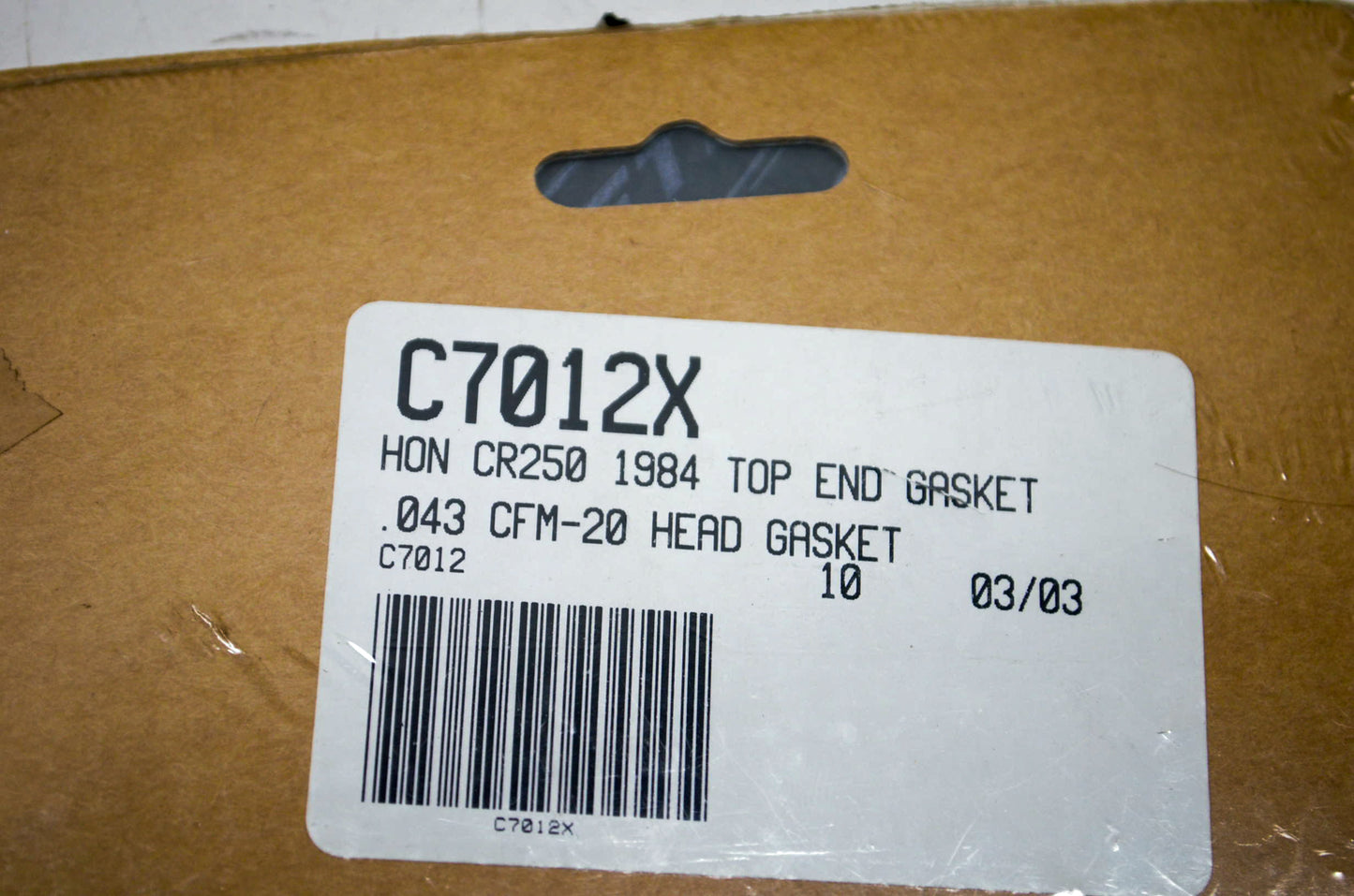 Cometic C7012X Top End Gasket Kit NOS