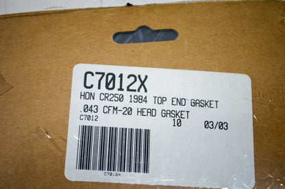 Cometic C7012X Top End Gasket Kit NOS