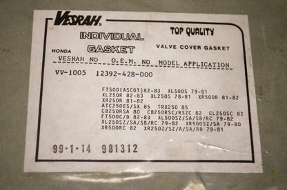 Vesrah VV-1005 Valve Tappet Cover Gasket Kit NOS
