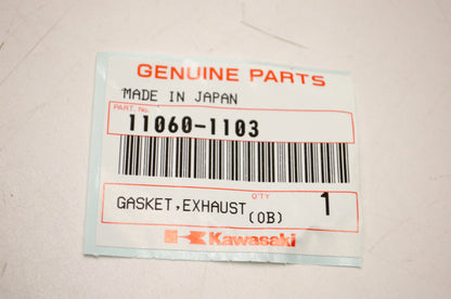 OEM Kawasaki 11060-1103 Copper Exhaust Gasket NOS