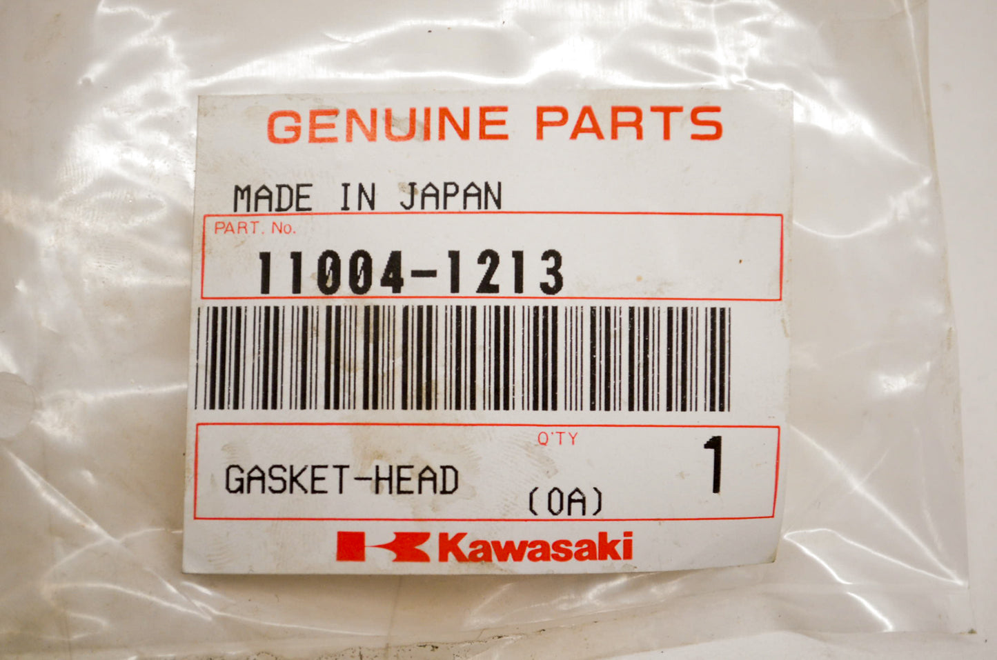 OEM Kawasaki 11004-1213 Head Gasket NOS