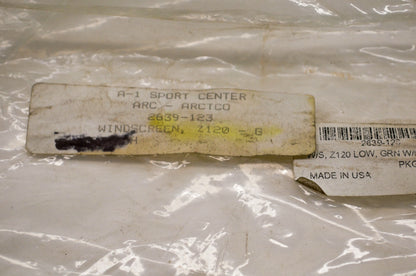OEM Arctic Cat 2639-123 Green Windshield NOS