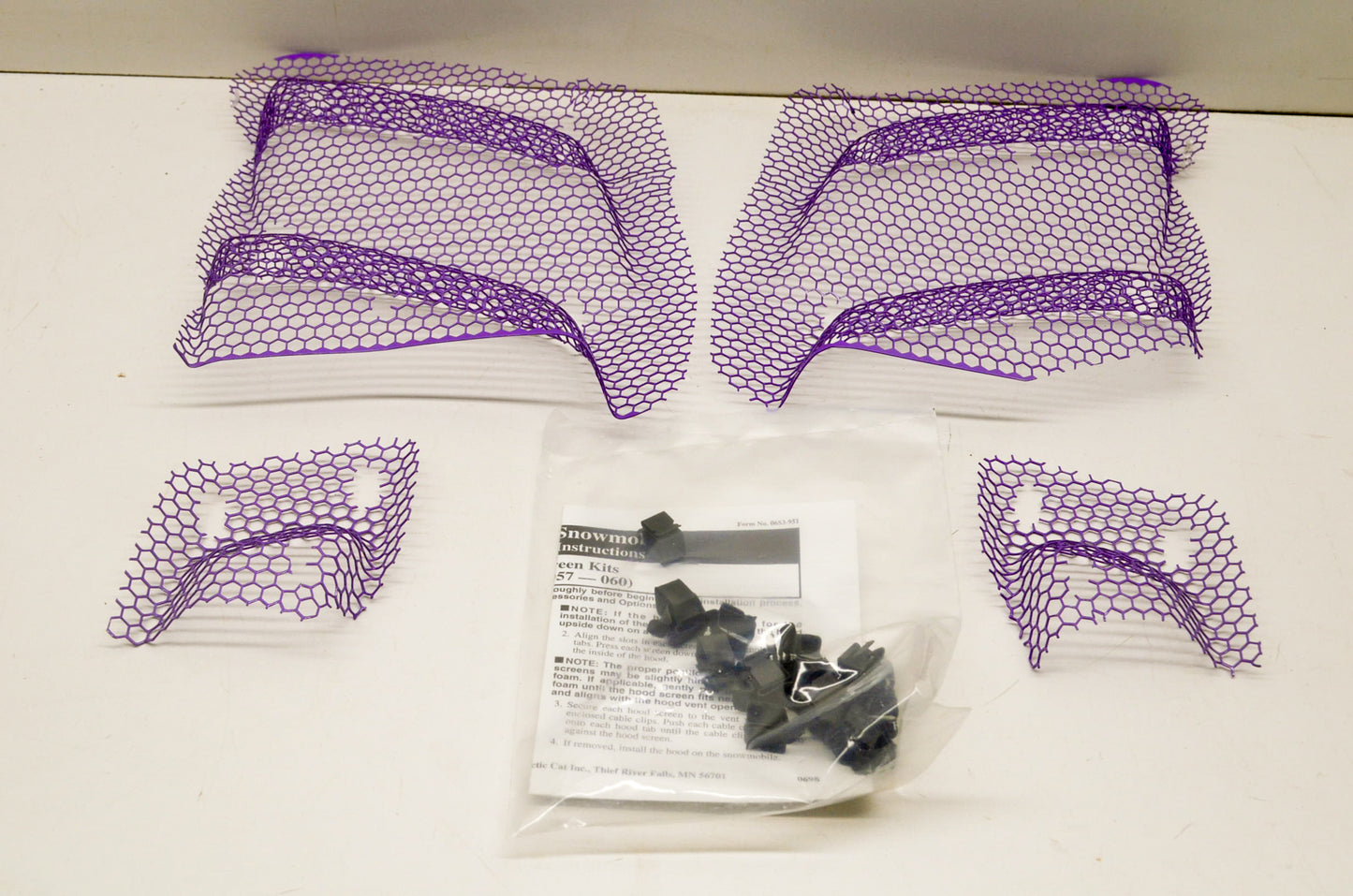 OEM Arctic Cat 1639-060 Hood Screen Kit NOS