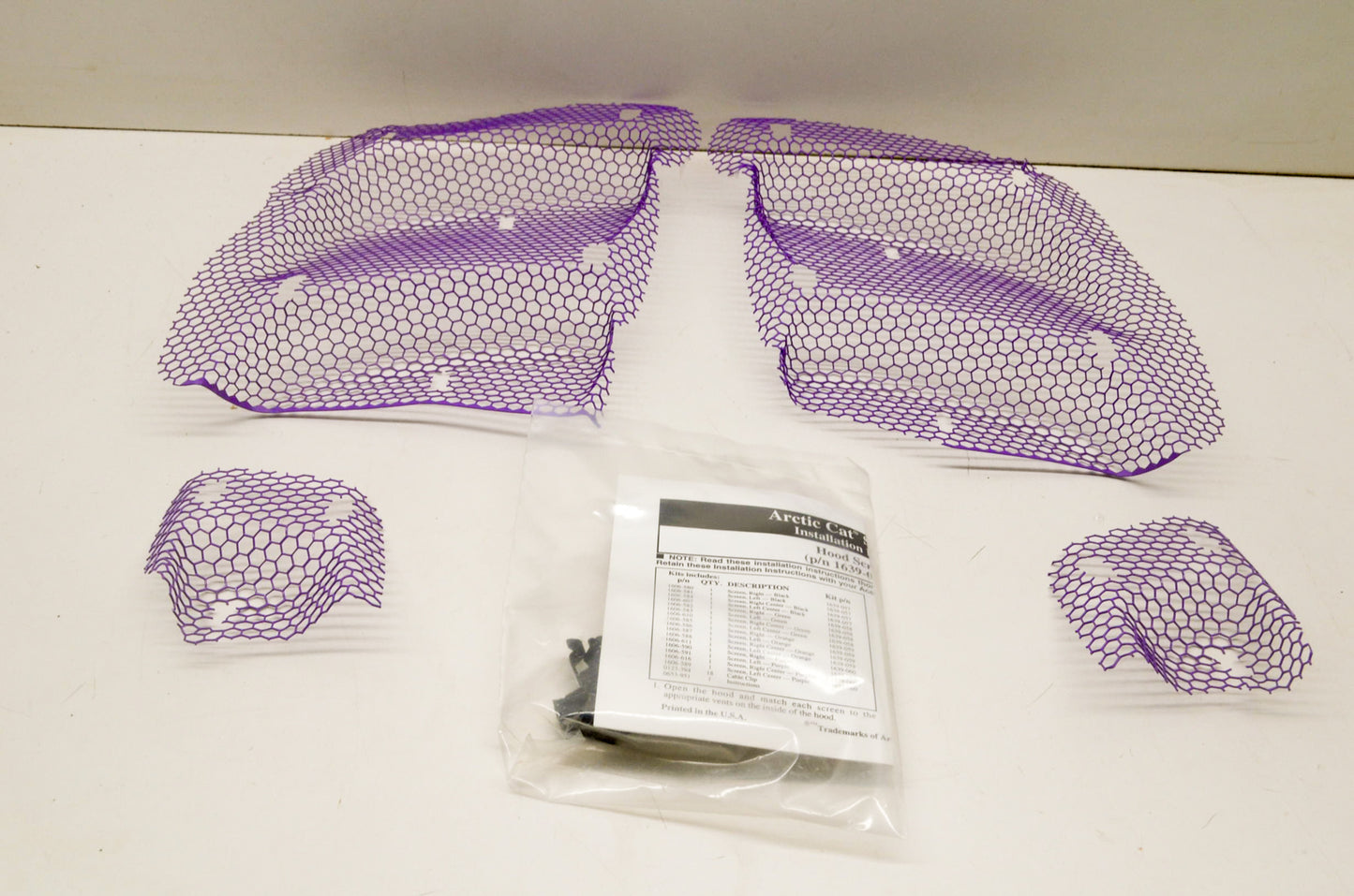 OEM Arctic Cat 1639-060 Hood Screen Kit NOS