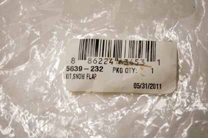 OEM Arctic Cat 5639-232 Snow Flap Guard Kit NOS
