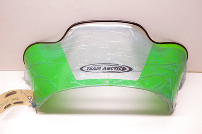 OEM Arctic Cat 3606-512 Green Windshield w/ Decals NOS