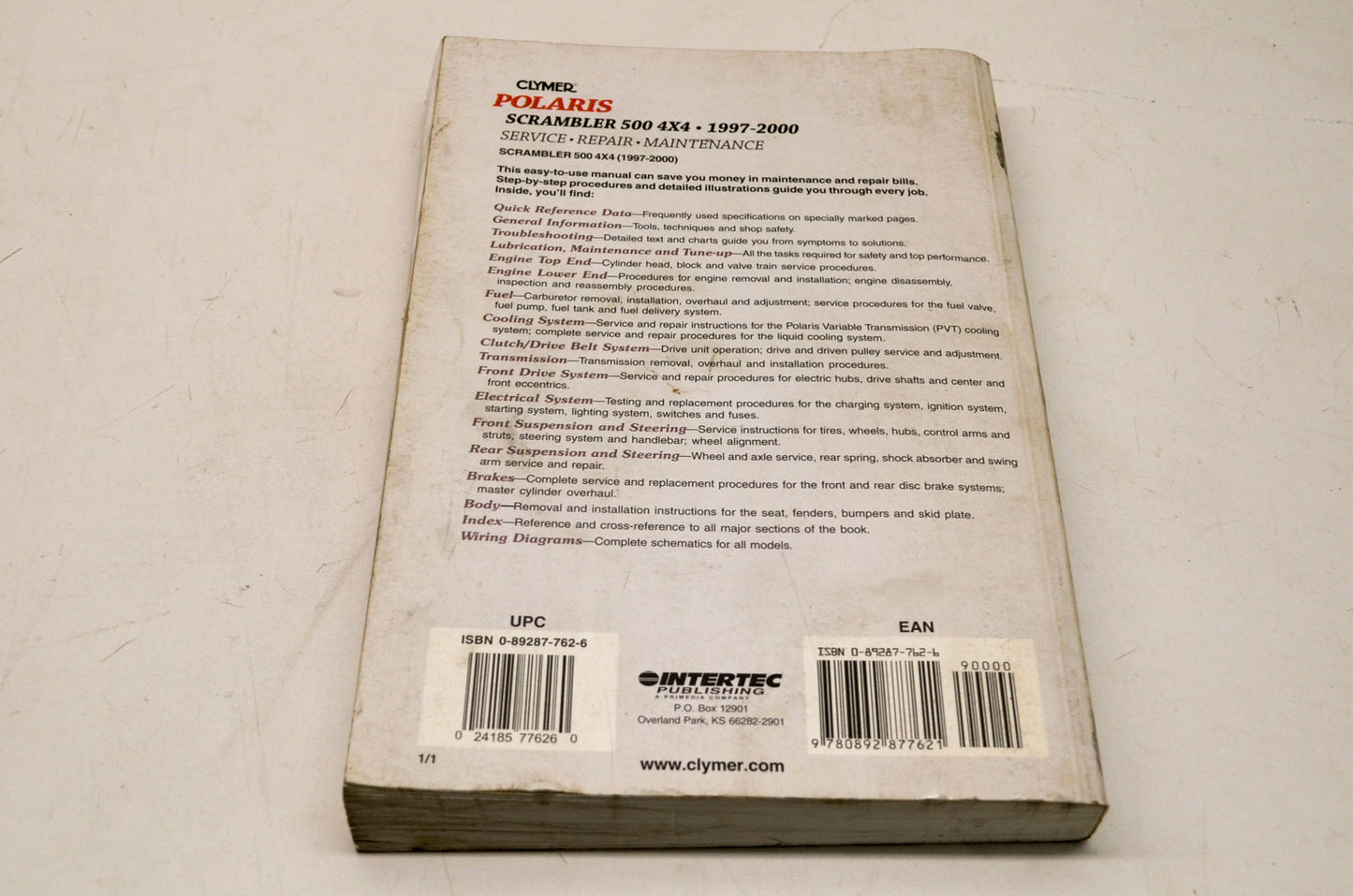 Clymer M363 Service Manual