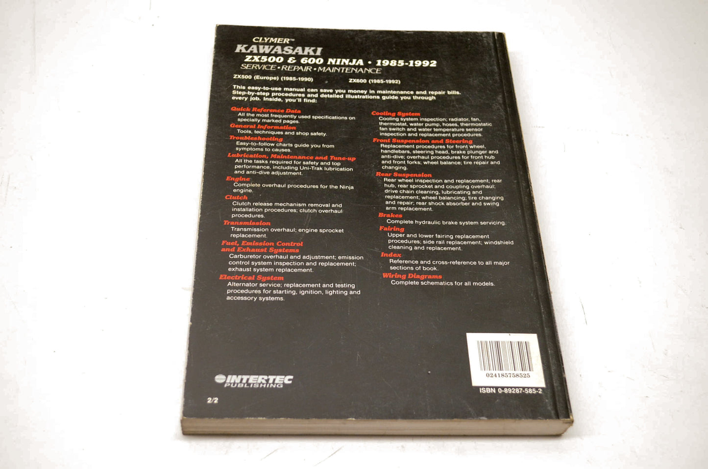 Clymer M452 Service Manual