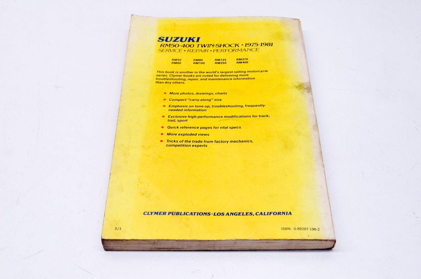 Clymer M371 Service Manual