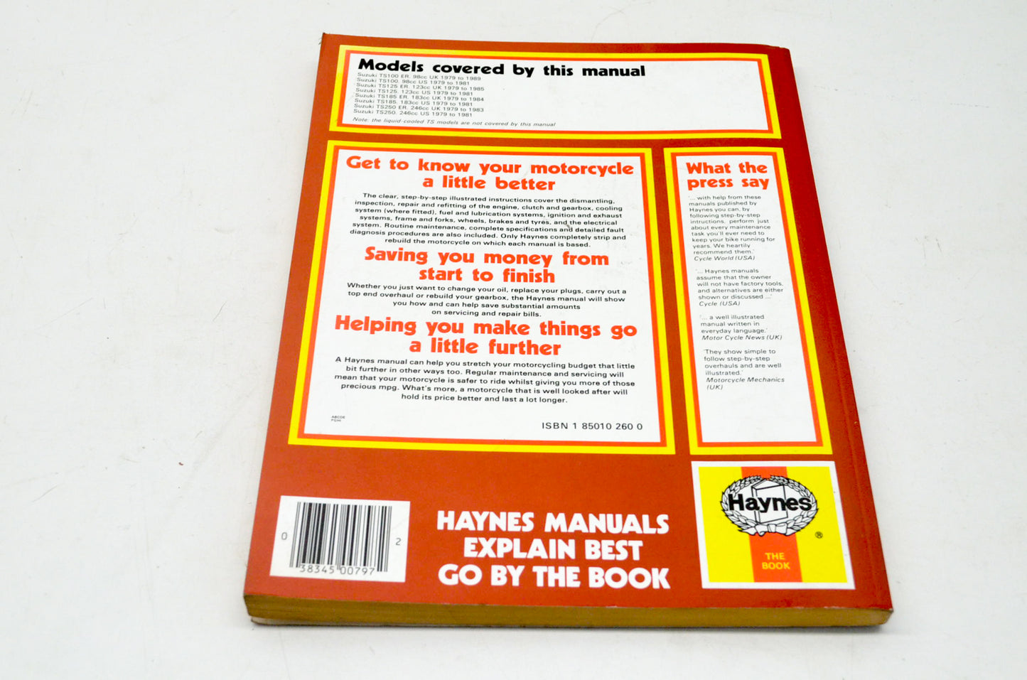 Haynes HM-797 Service Manual