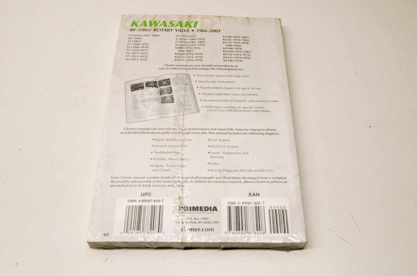 Clymer M350-9 Service Manual NOS