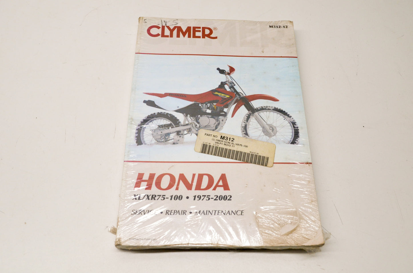Clymer M312-12 Service Manual NOS