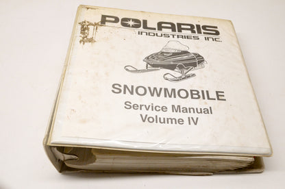 OEM Polaris 9915081 M.R.M. Vol. 4 Service Manual 99 Snow