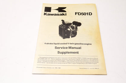 OEM Kawasaki 99924-2043-52 Service Manual