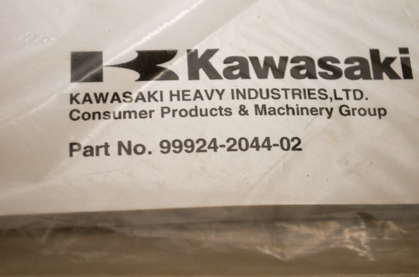 OEM Kawasaki 9924-2044-02 Service Manual NOS