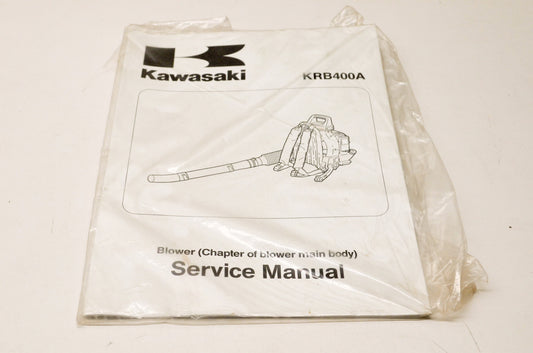 OEM Kawasaki 9924-2050-01 Service Manual NOS