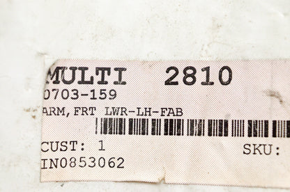 OEM Arctic Cat 0703-159 Fab Left Hand Lower Front Arm NOS
